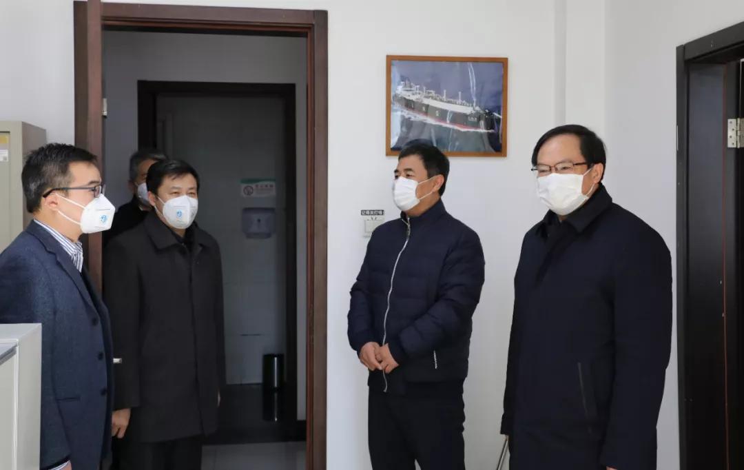 楊金成到長城電子、綜合院檢查指導(dǎo)疫情防控和復(fù)工復(fù)產(chǎn)工作